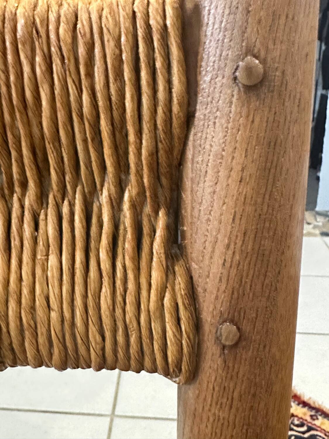 Set of 4 Méribel chairs by Charlotte Perriand 1950