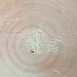 Yellow dish Aegitna Vallauris