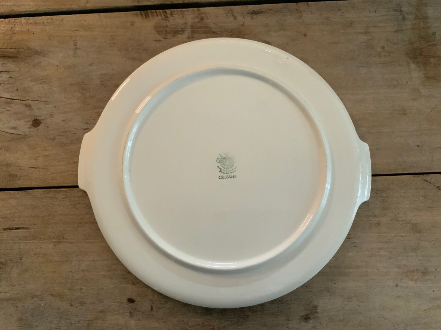 Pat à tarte bleu Selency x Monoprix Croisé Laroche