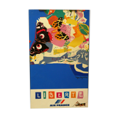 Affiche originale Air France circa 1980