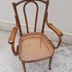 Armchair nr11 in curved wood signed Thonet