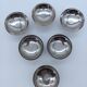 Set of 6 vintage ice cream bowls in 18/10 stainless steel - Bistro Style