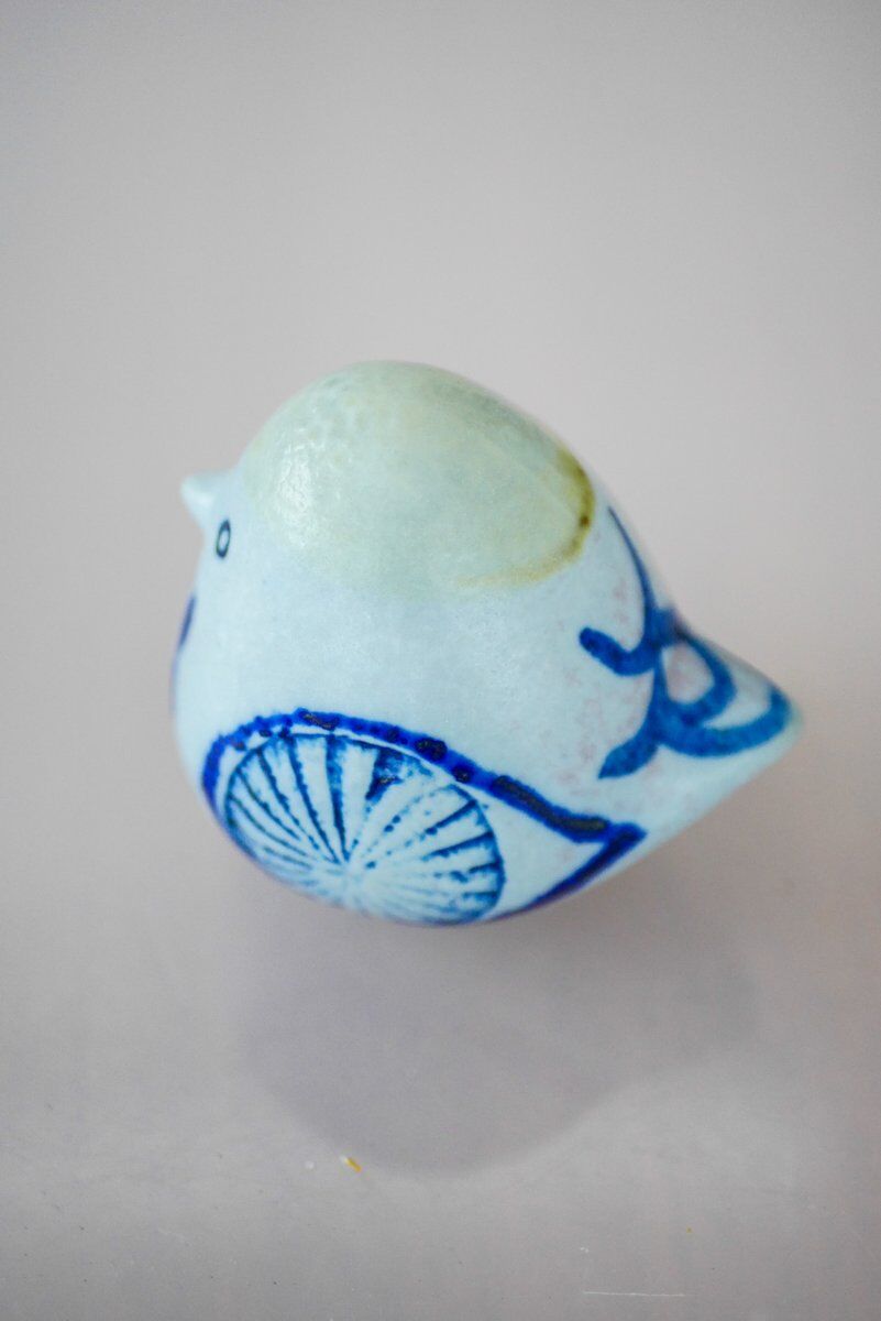 Figurine d'oiseau par Lisa Larson, Suède, 1964