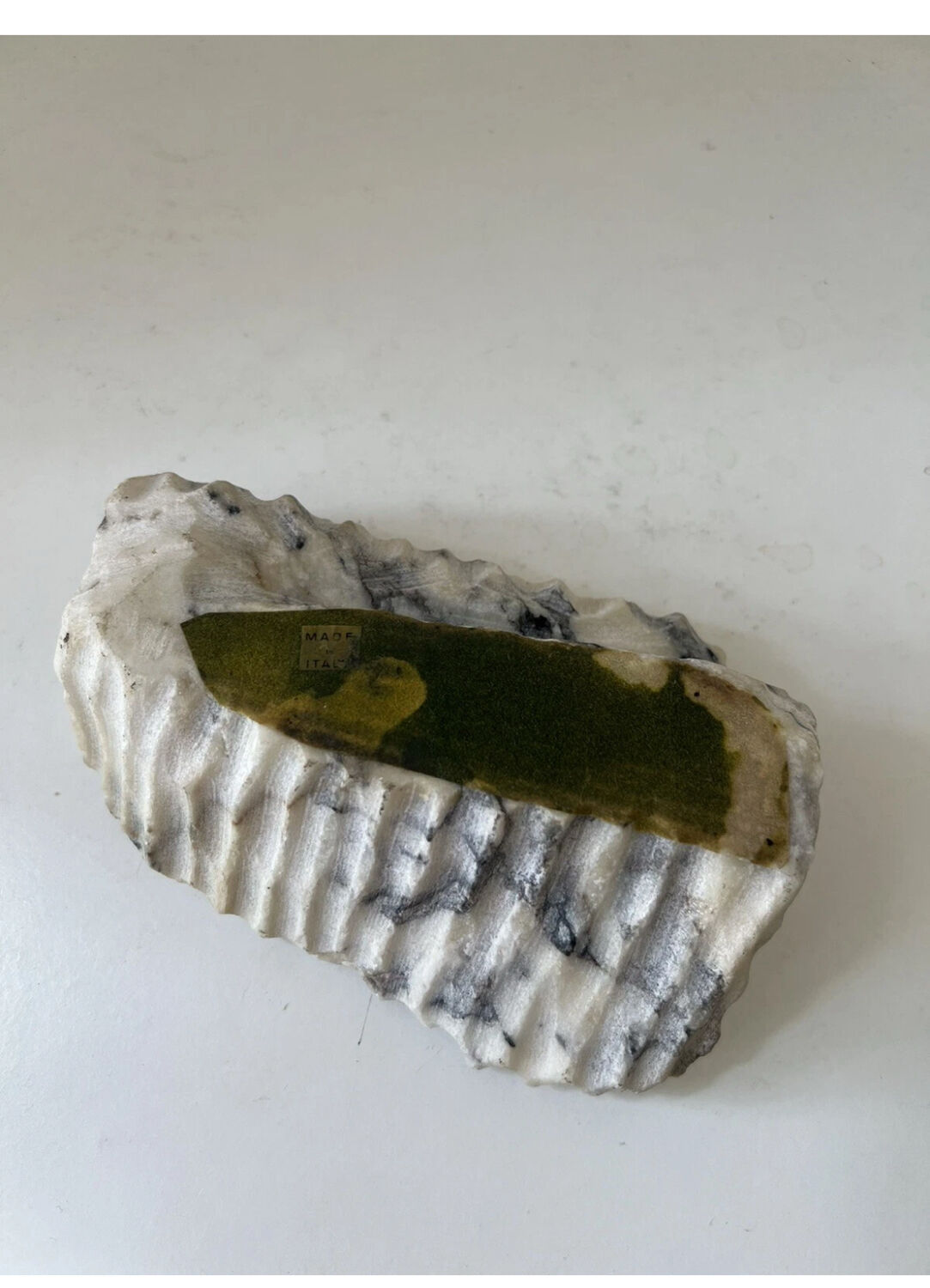 Cendrier, vide poche en pierre, Italie 1950