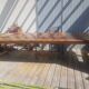 Very large solid wood table