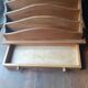 Wooden mail sorter