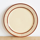 Dessert service 12 plates and tiled pie dish