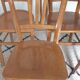 Quatre chaises bistrot