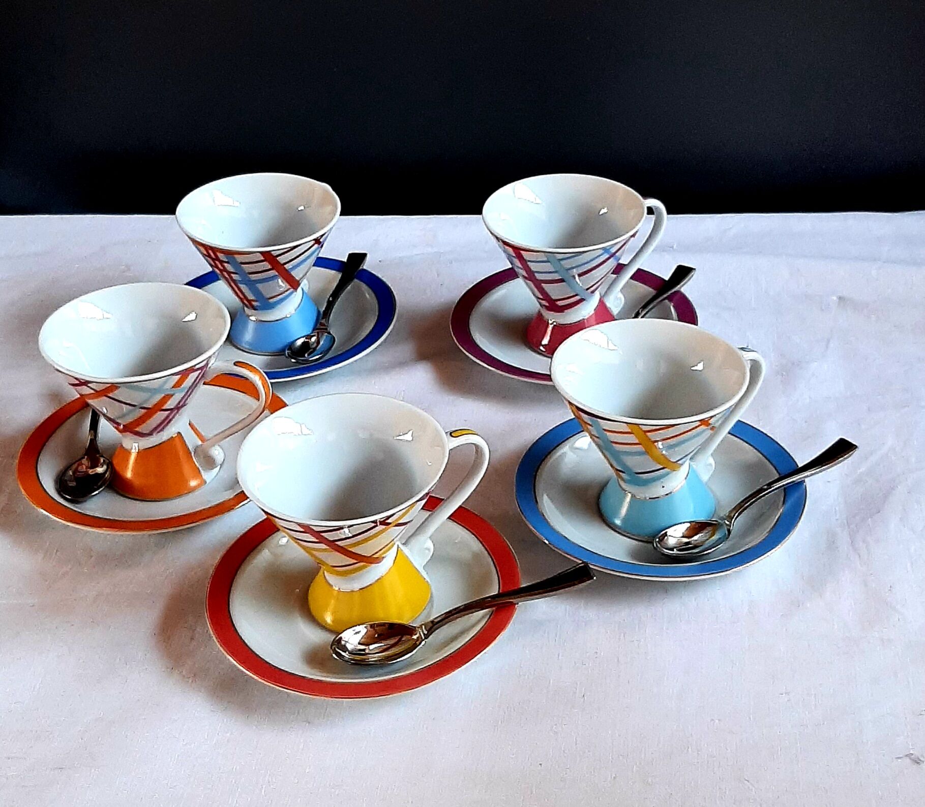 Art Deco Cups