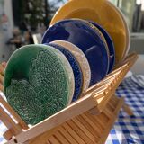 Dessert box Set of 4 plates and 1 course Verde
