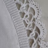 Old pillowcase in linen son