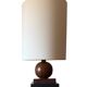 Art Deco wood table Lamp, France ca. 1930s