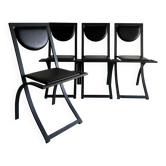 4 fauteuils Black Sinus de Karl Friedrich Förster | Allemagne | Années 1990