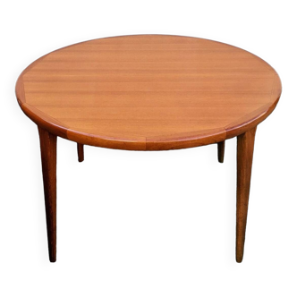 Scandinavian design teak table from the 70s