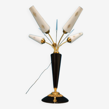 Vintage 1950 lamp in the style of Lunel