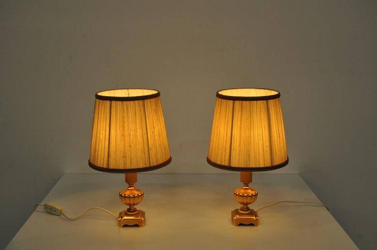 1970s Pair of table lamps by Sciolari, Italy