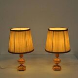 1970s Pair of table lamps by Sciolari, Italy
