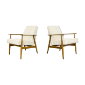 Paire de fauteuils de type 300 190 par H. Lis années 1960