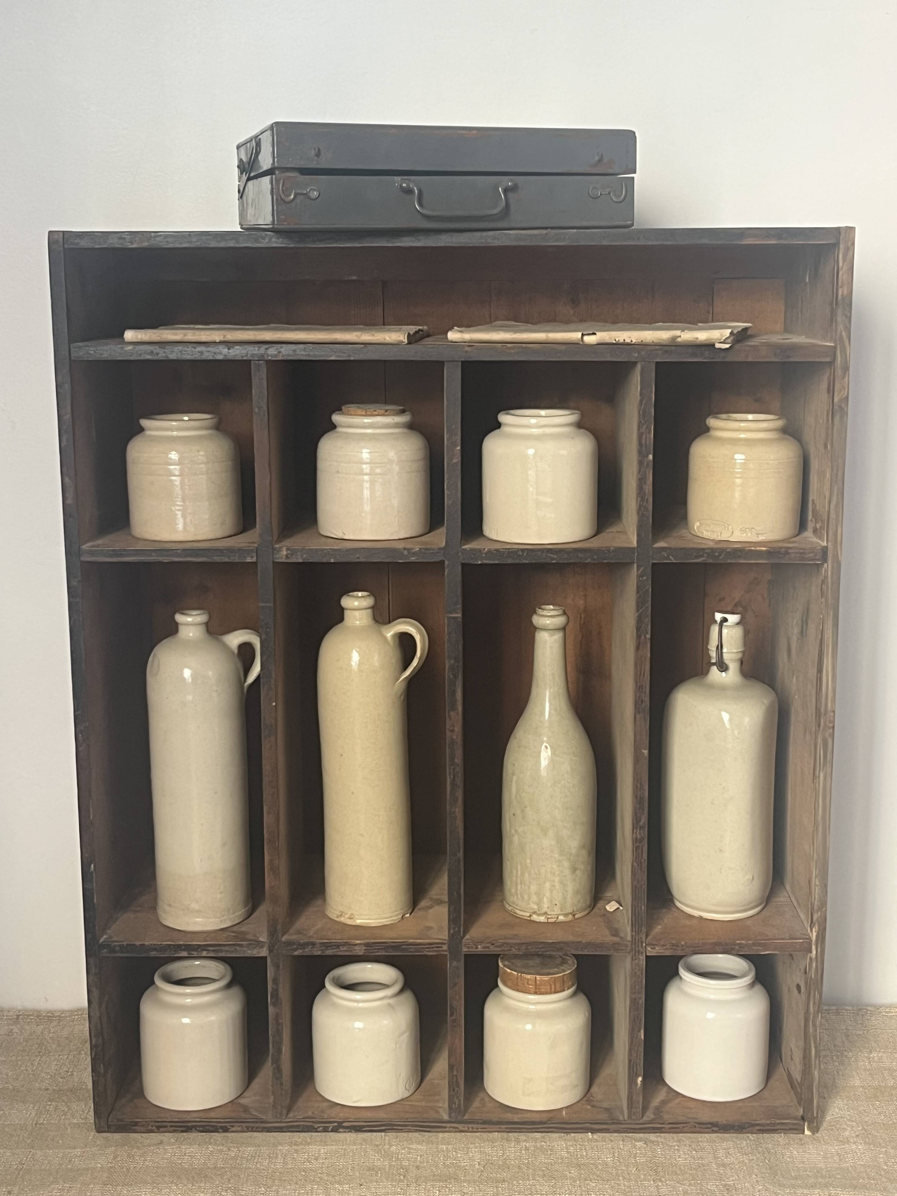 Stoneware bottle "La Meuse"