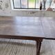 Solid oak table 1900 drapery style XL 280cm with extensions