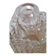 Chiseled glass whiskey decanter