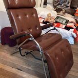 Fauteuil relax vintage lama