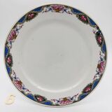6 Flat Plates "Sarreguemines & Digoin"