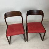 Pair of sled chairs