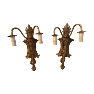 paire d'appliques anciennes
