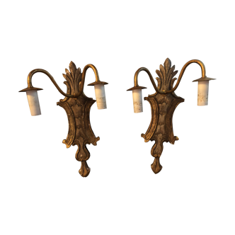 Pair of sconces