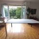 Table extensible Thin-K verre dépoli blanc