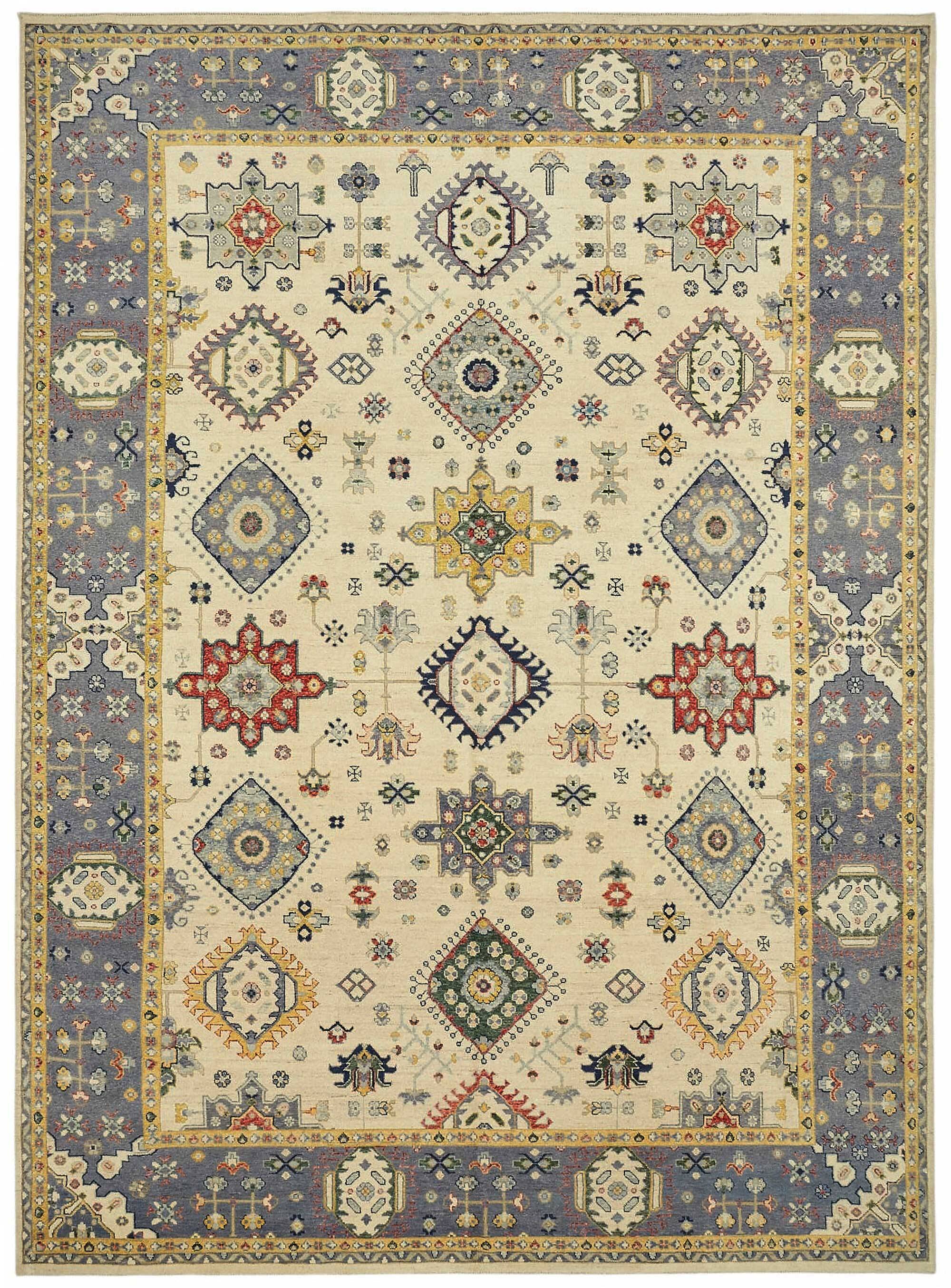 Turkish Handknotted Wool Oushak Rug 298 cm x 408 cm