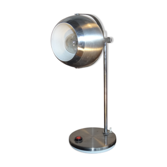 Eye ball lamp, 1970, aluminum