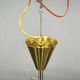 Kamenický Šenov 28-Light Brass Sputnik Chandelier, Czechoslovakia, 1970s
