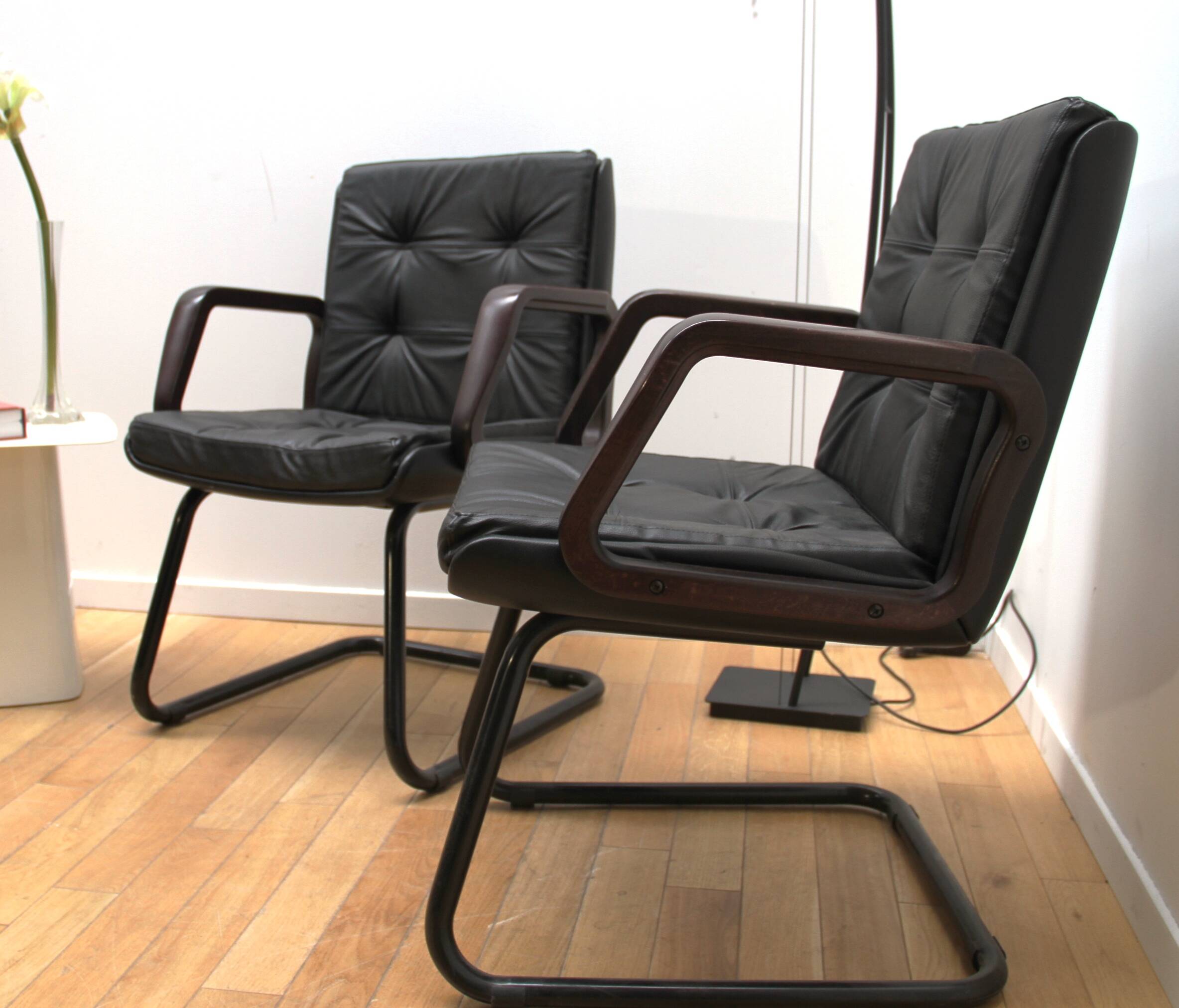 Pair of vintage armchairs