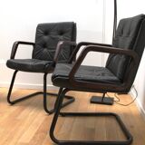 Pair of vintage armchairs