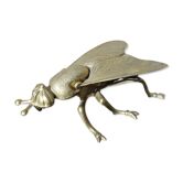 Cendrier mouche en laiton