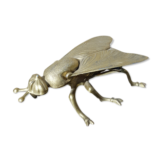 Brass fly ashtray