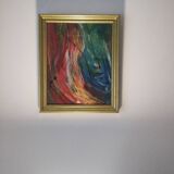Small abstract painting
