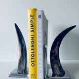 Pair of horn bookends