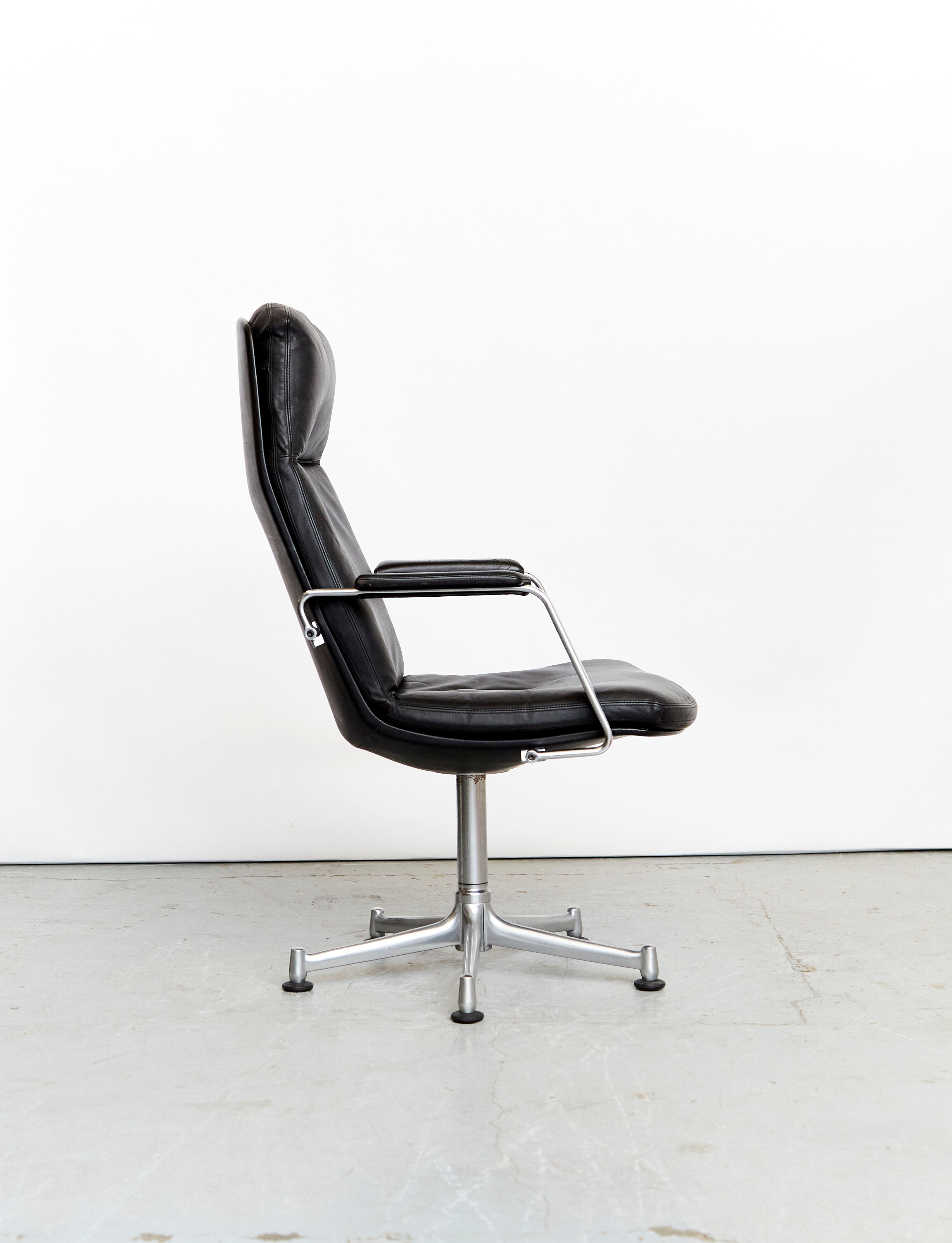 FK86 office chair by Jørgen Kastholm & Preben Fabricius for Kill International