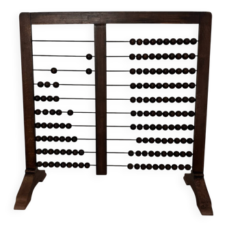 Old large school abacus on feet - Early 20th century