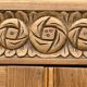 Armoire parisienne vitres biseautées chêne blond art déco 1930