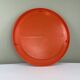 Miroir orange vintage