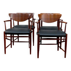 4 fauteuils modèle 316 - peter hvidt