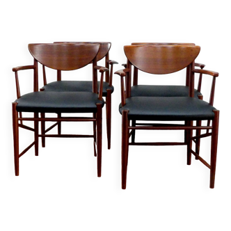 4 model 316 armchairs by Peter Hvidt