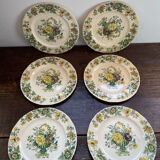 Dessert plates, ironstone, Mason's, England