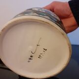 Keraluc quimper / lamp base signed by andré l'helguen (1935-2017)