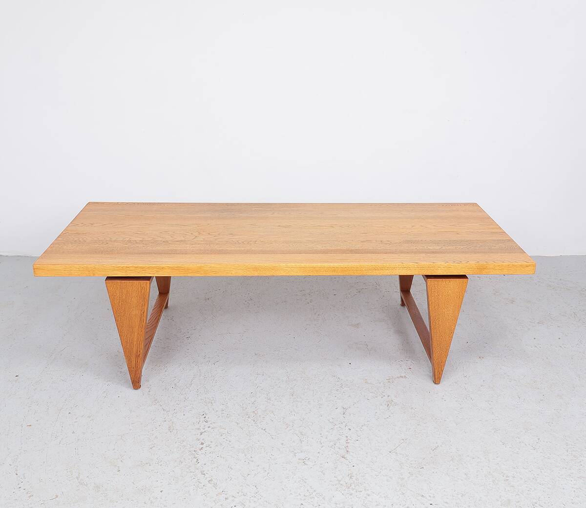 llum Wikkelsø Oak Coffee Table Model Ml 115 for a/S Mikael Laursen, 1960s