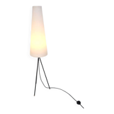 Vintage 1960s floor lamp, retro Mid-Century style.